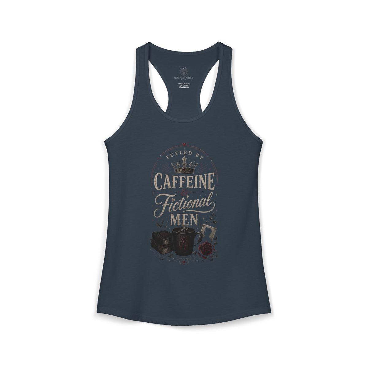 Caffeine & Fictional Men Tank Top