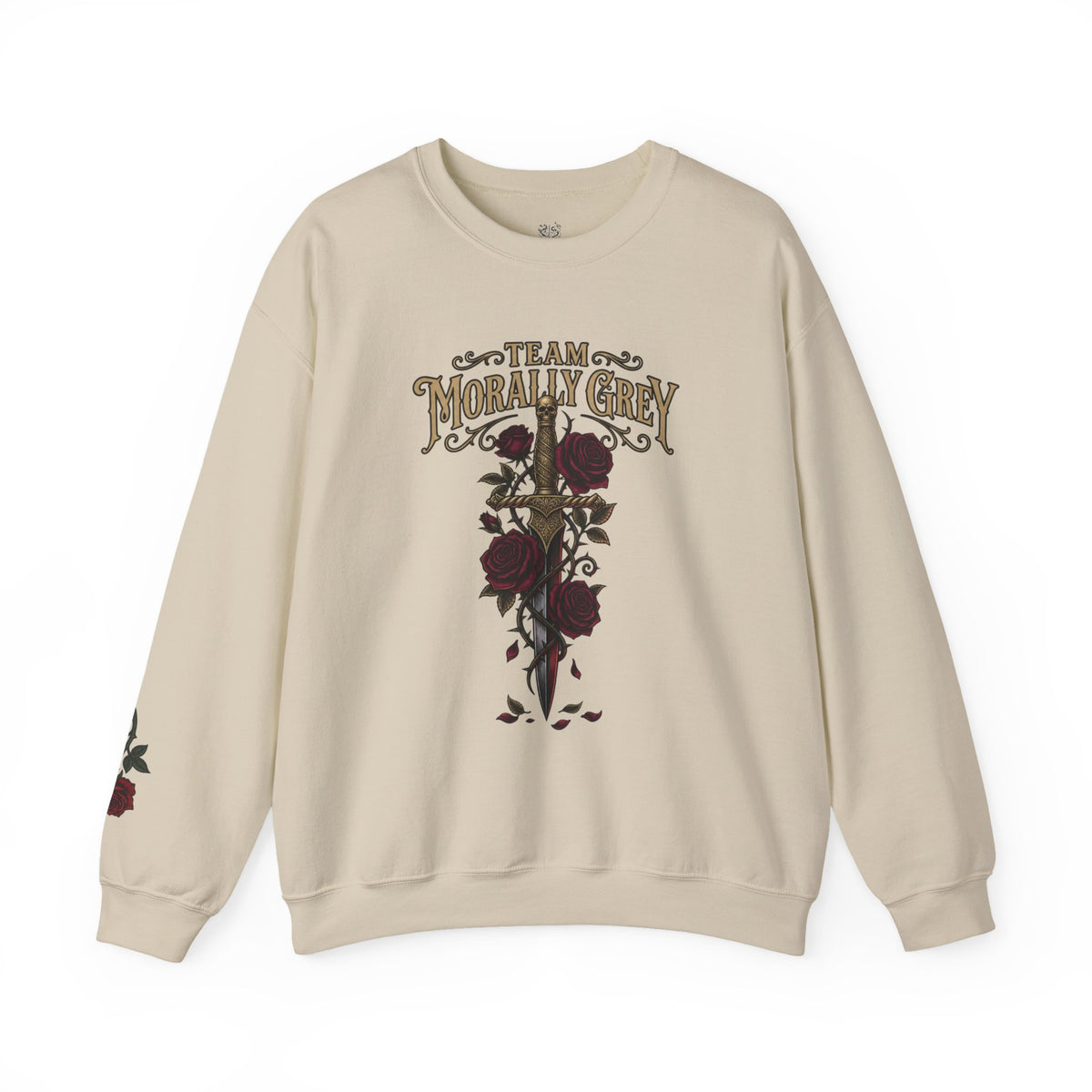 Team Morally Grey Crewneck Sweater
