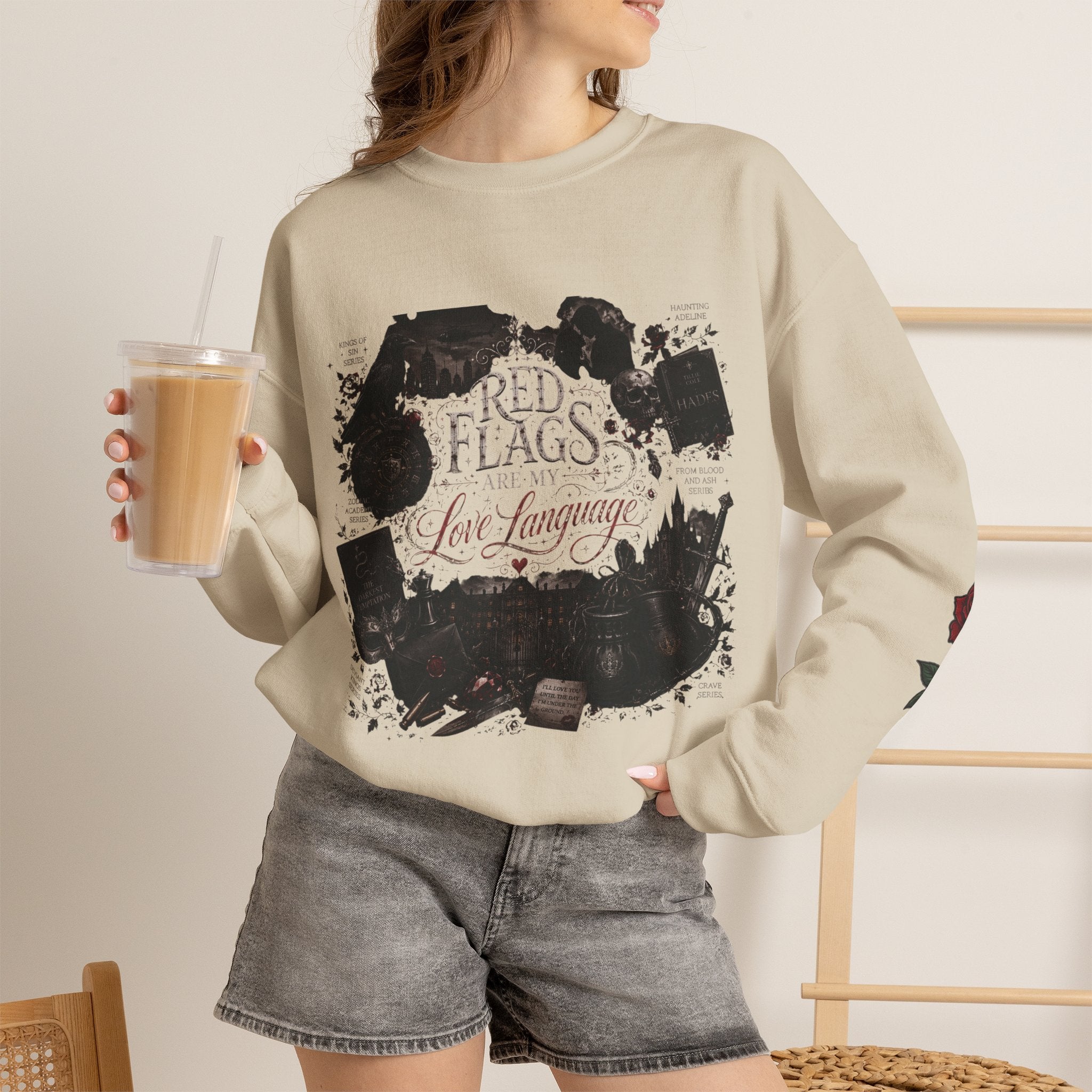 Red Flags are my Love Language - Crewneck Sweatshirt