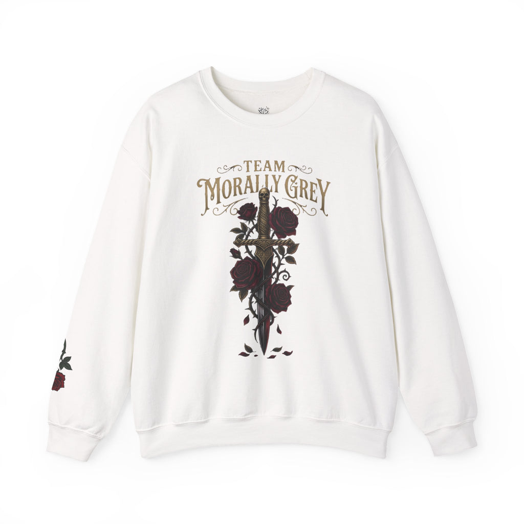 Team Morally Grey Crewneck Sweater