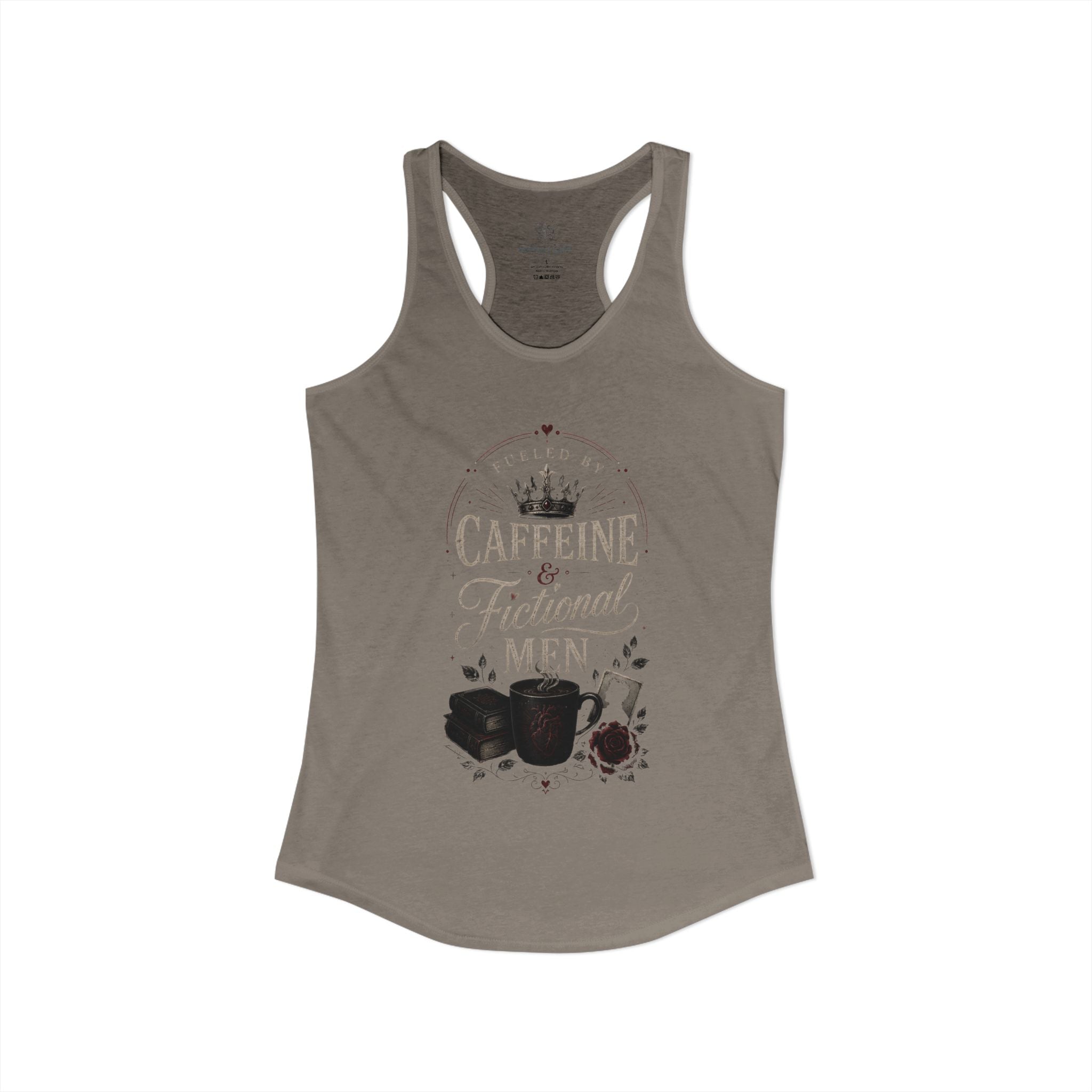 Caffeine & Fictional Men Tank Top