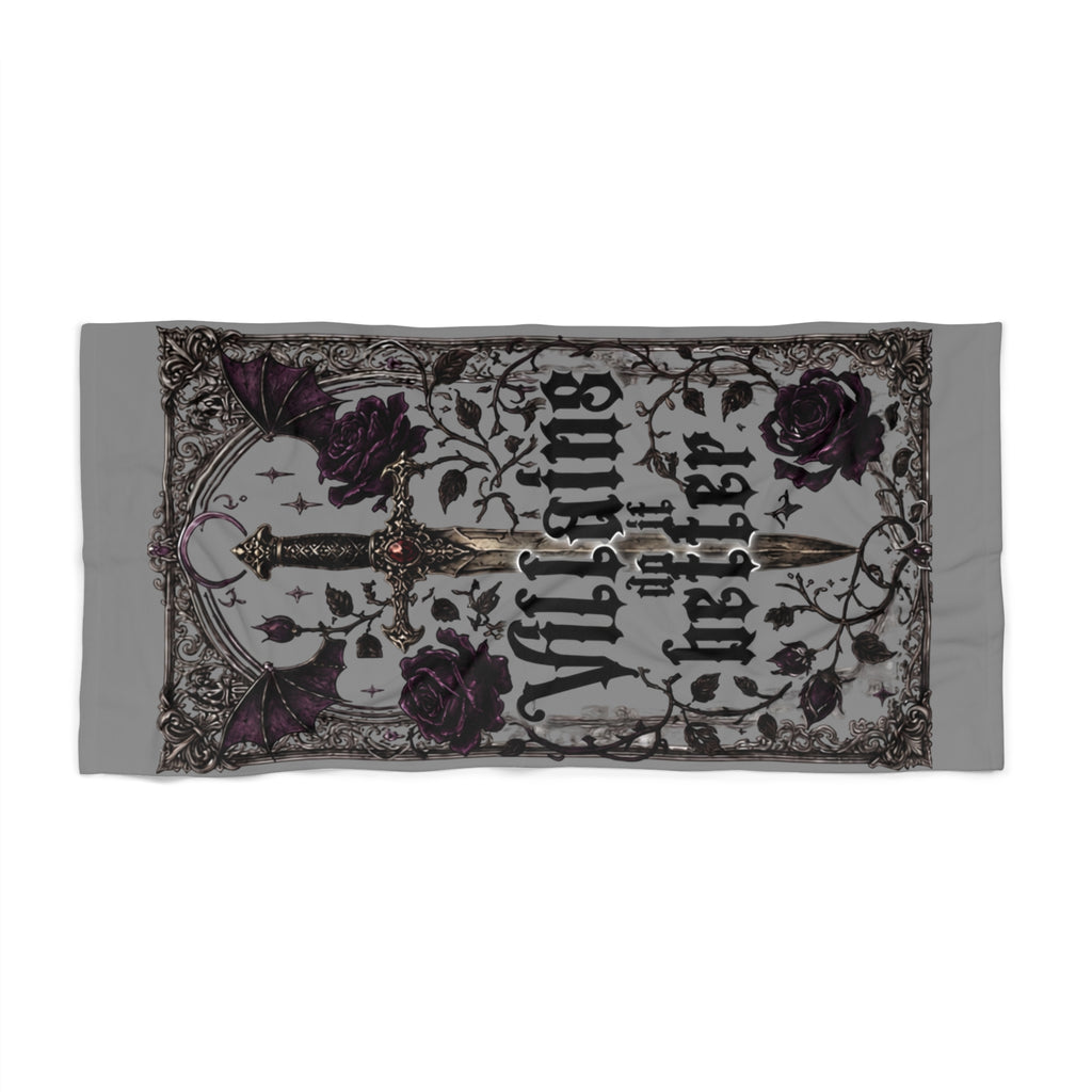 Beach Towel — Villains Do it Better
