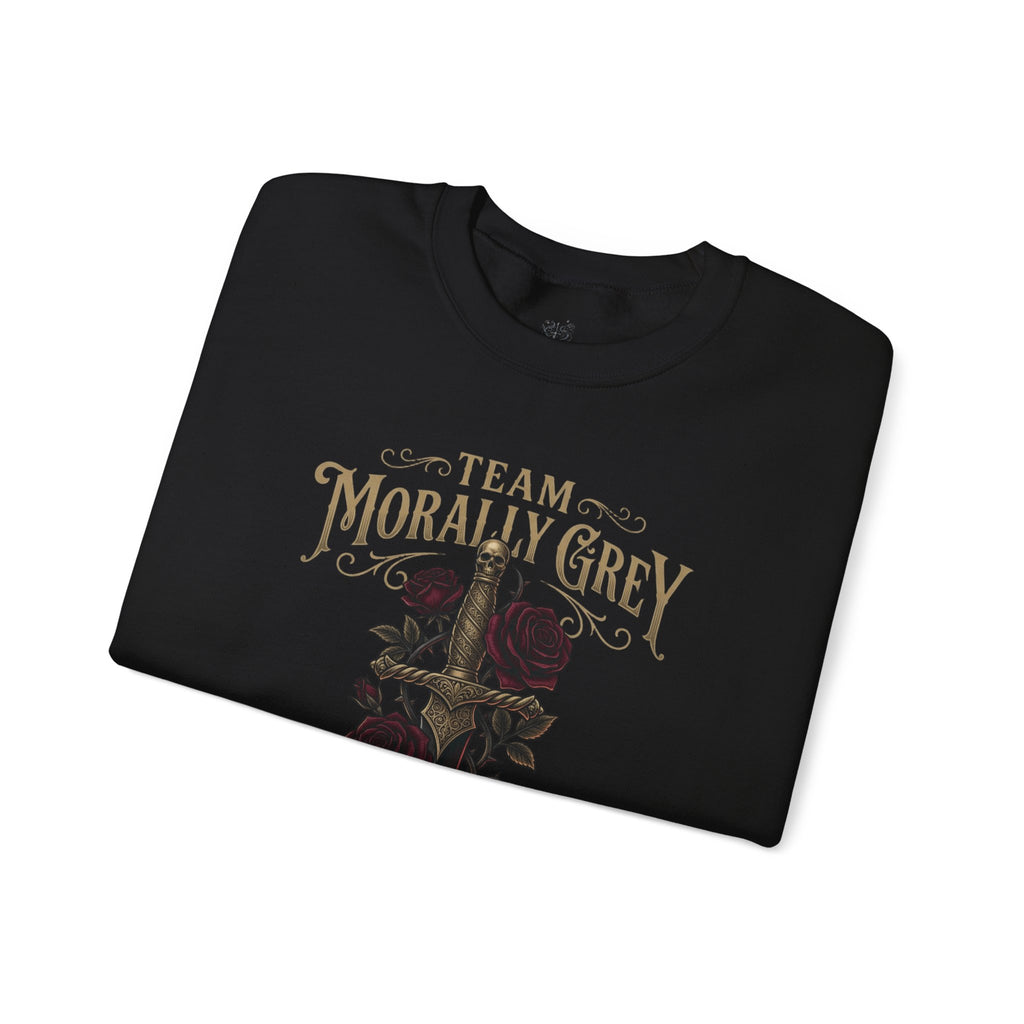 Team Morally Grey Crewneck Sweater