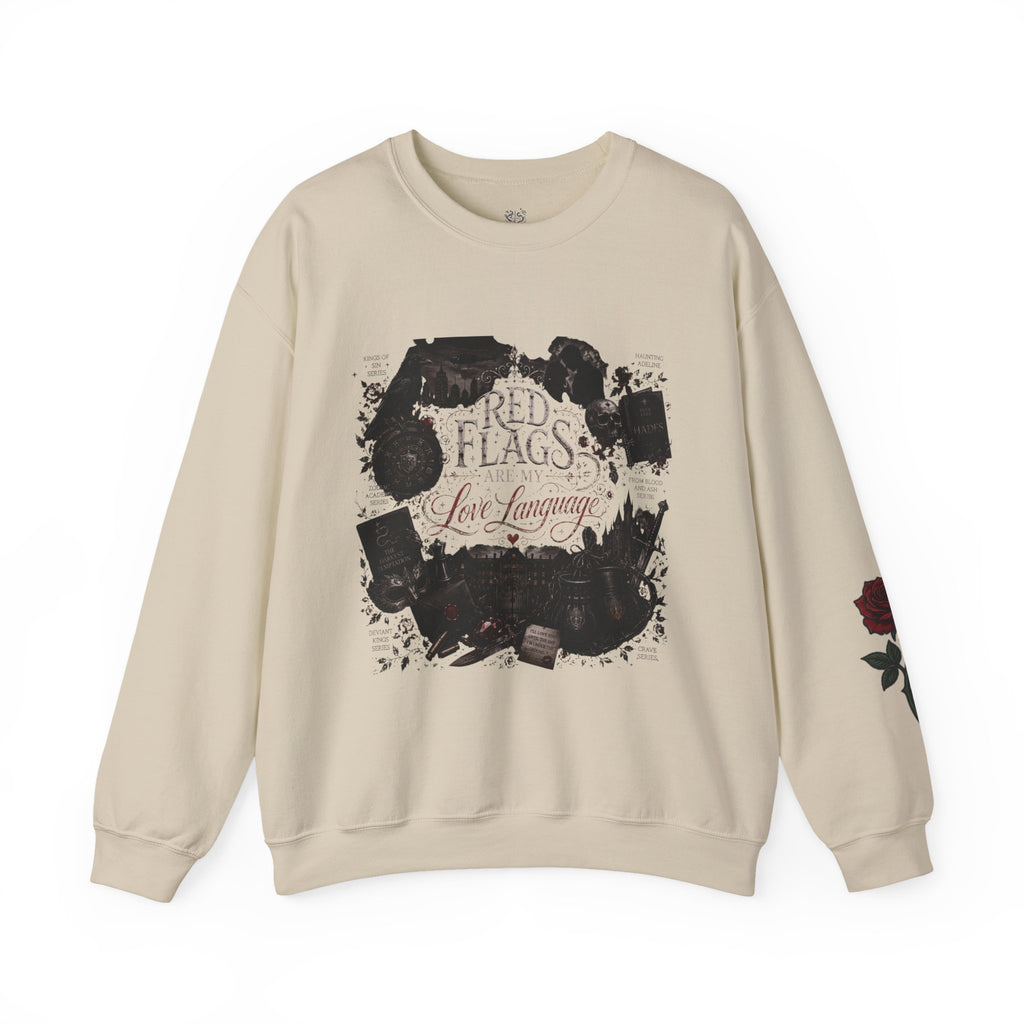 Red Flags are my Love Language - Crewneck Sweatshirt