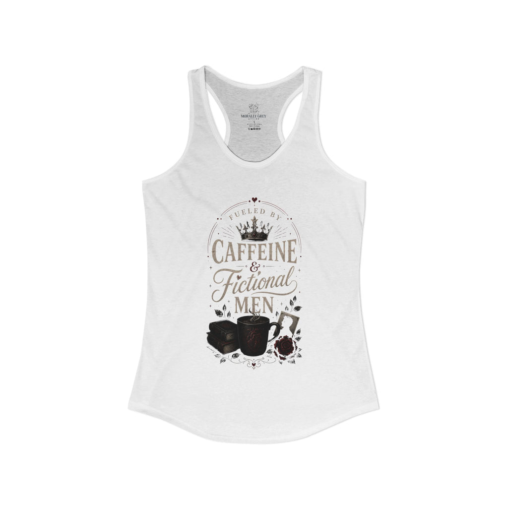 Caffeine & Fictional Men Tank Top