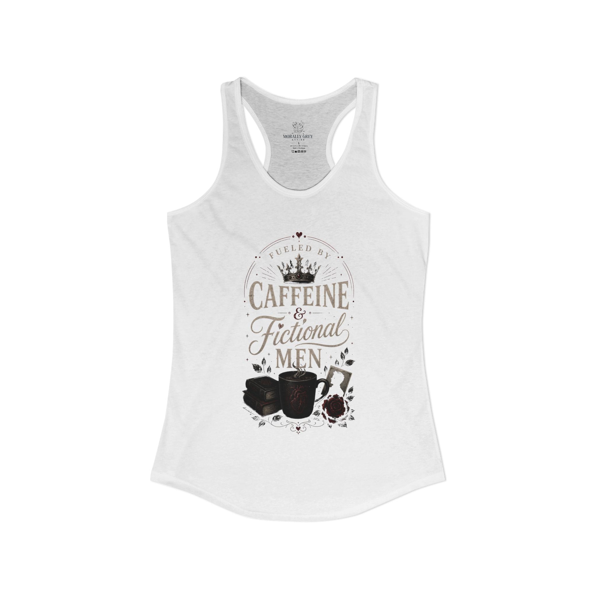Caffeine & Fictional Men Tank Top