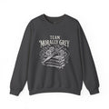 Team Morally Grey Crewneck Sweatshirt – Gothic Booklover Graphic