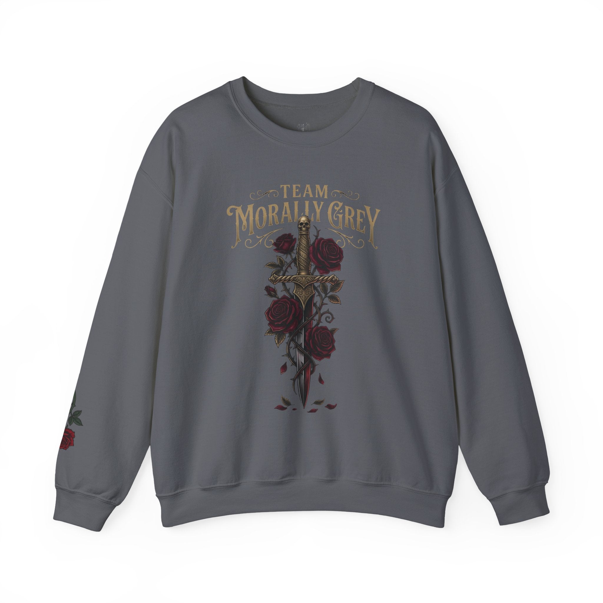 Team Morally Grey Crewneck Sweater