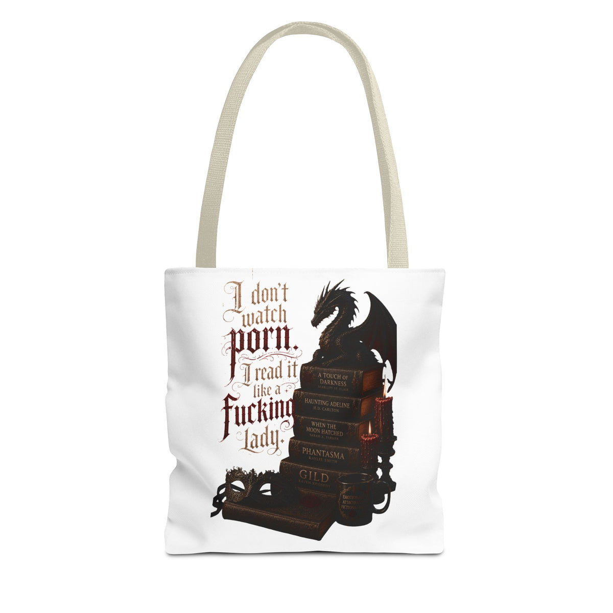 Tote — "I don't watch porn. I read it like a fucking lady."