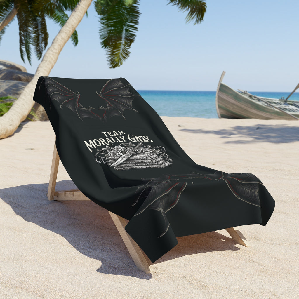 Beach Towel - Team Morally Grey