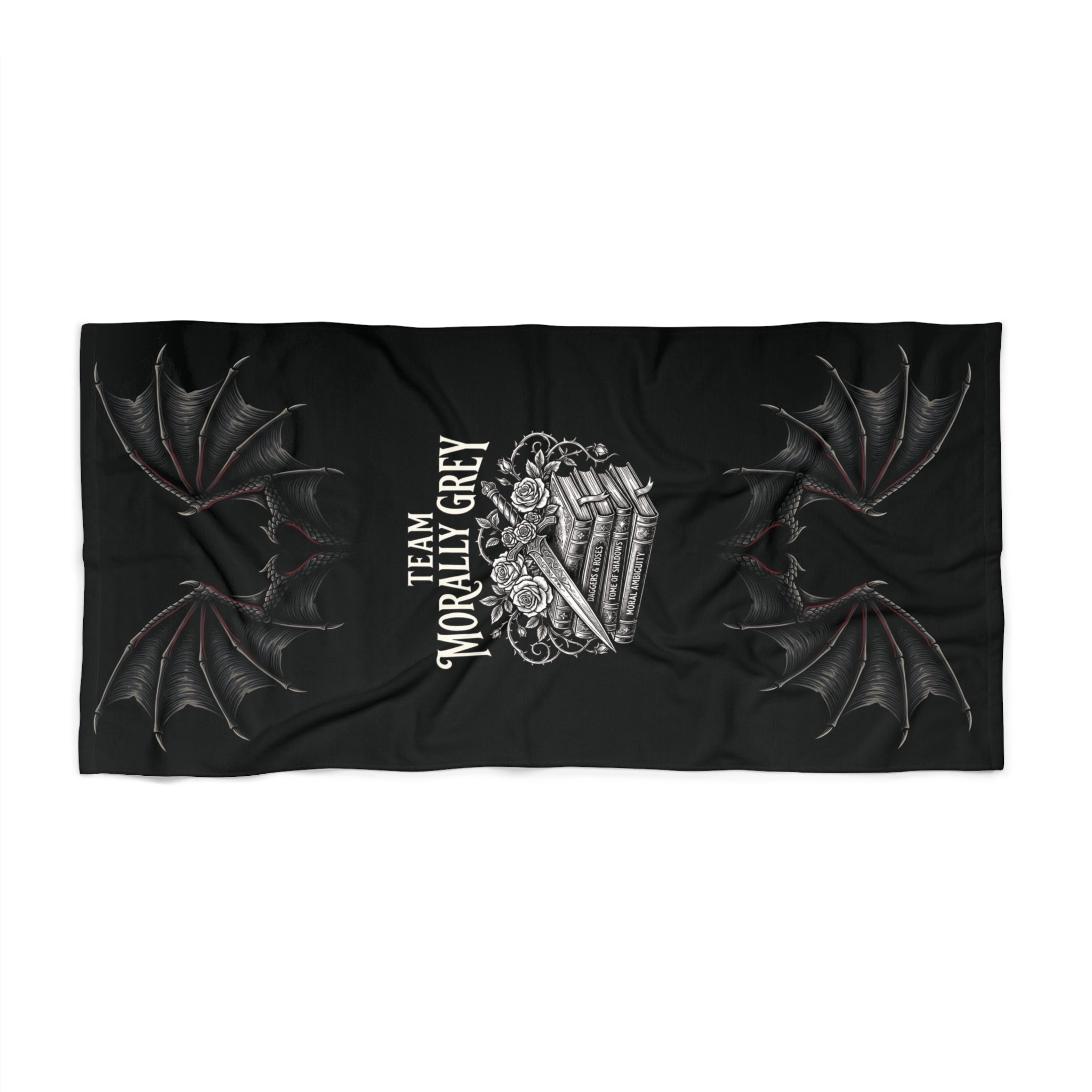 Beach Towel - Team Morally Grey