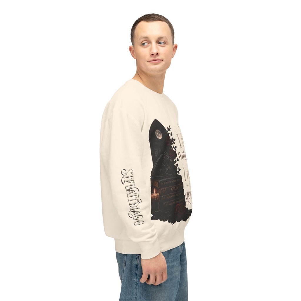 “I don’t watch porn. I read it like a good girl.” Sweater