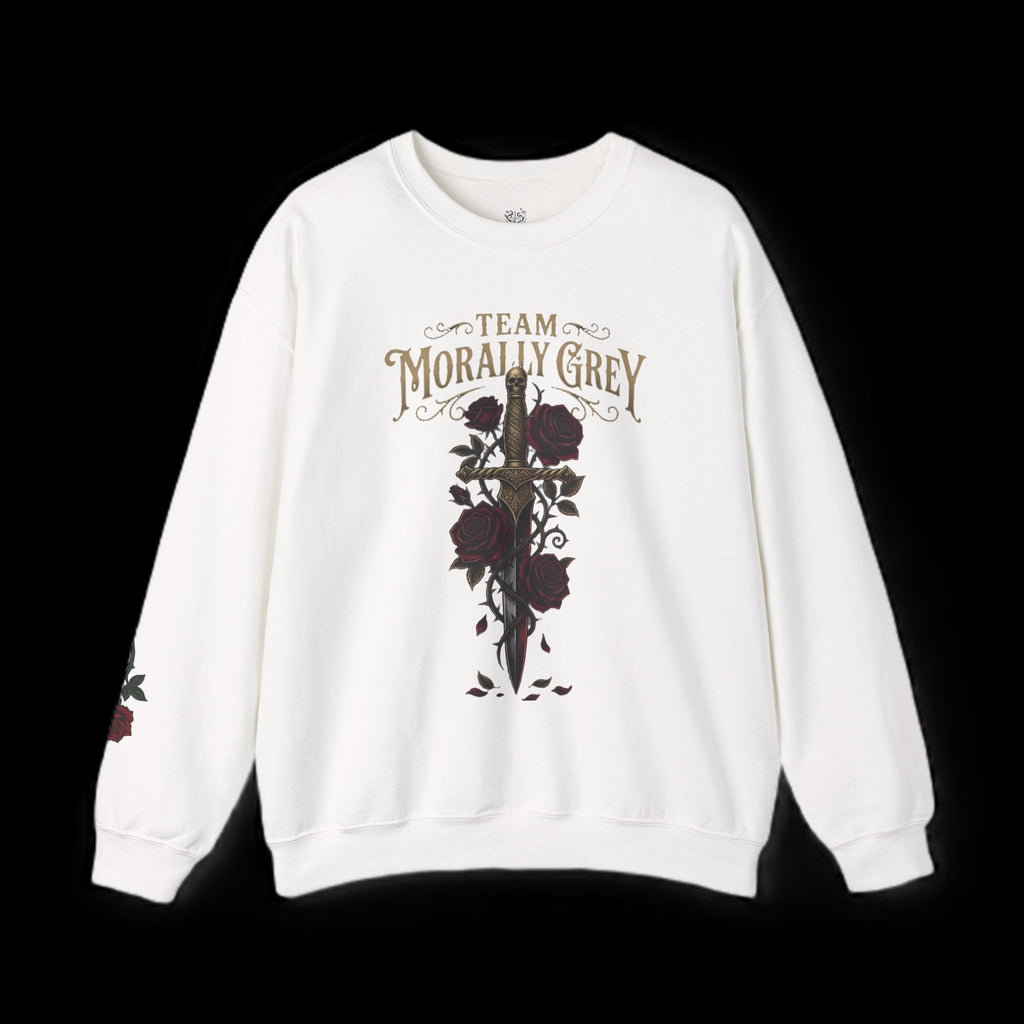 Team Morally Grey Crewneck Sweater