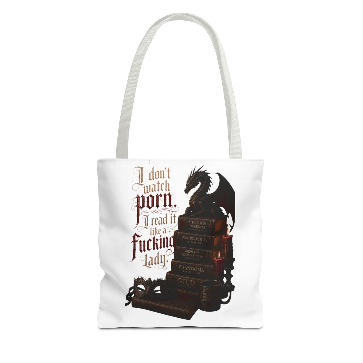 Tote — "I don't watch porn. I read it like a fucking lady."