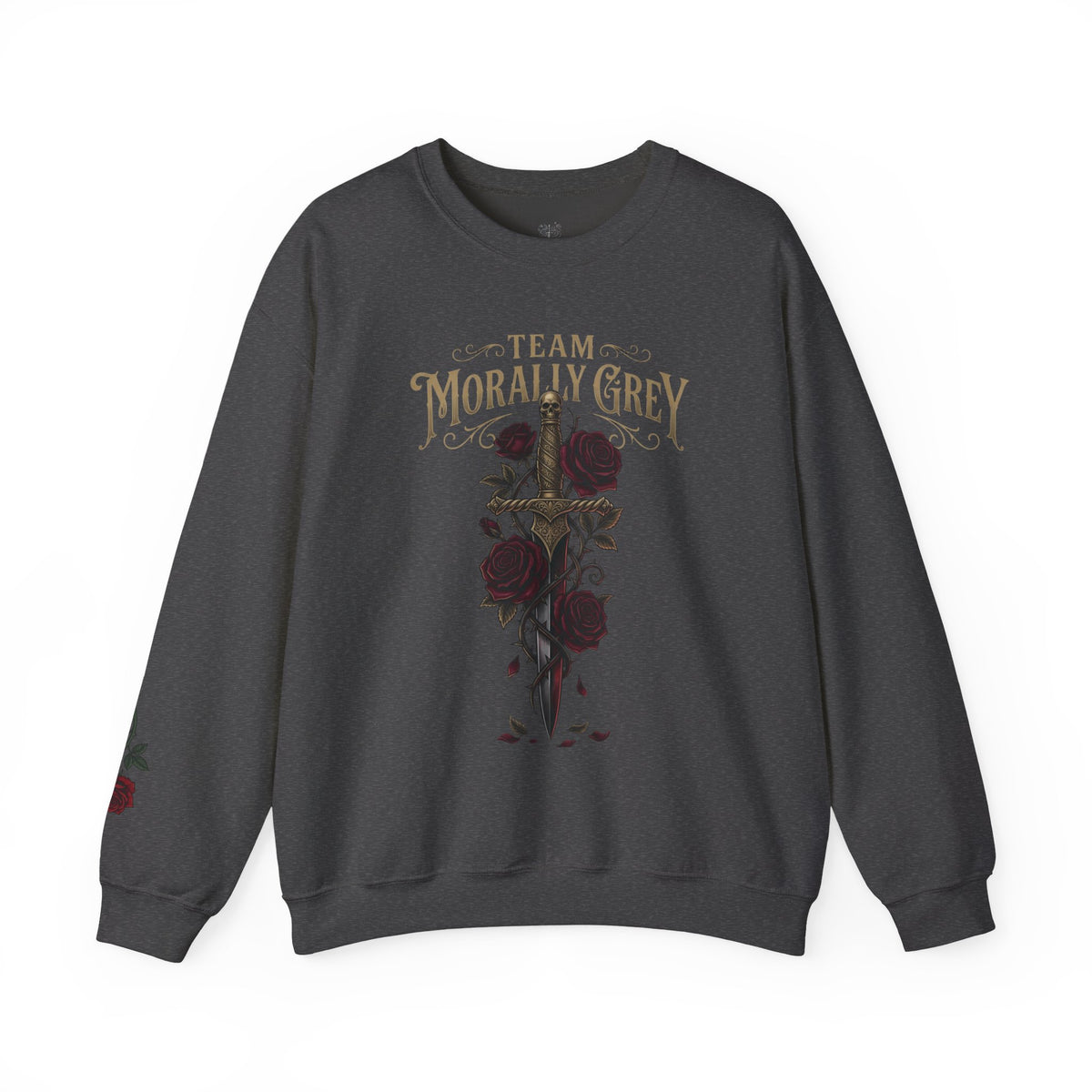 Team Morally Grey Crewneck Sweater