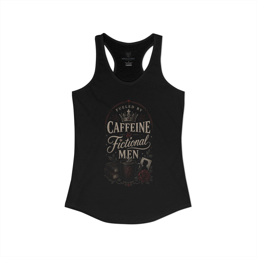 Caffeine & Fictional Men Tank Top