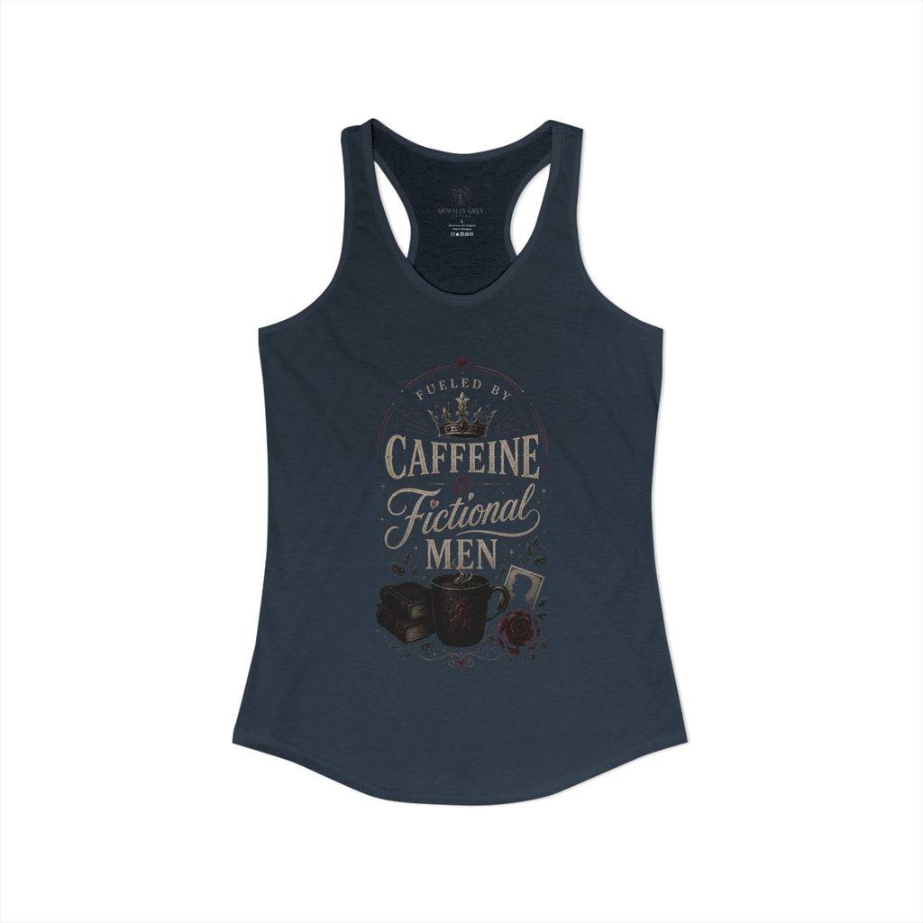 Caffeine & Fictional Men Tank Top