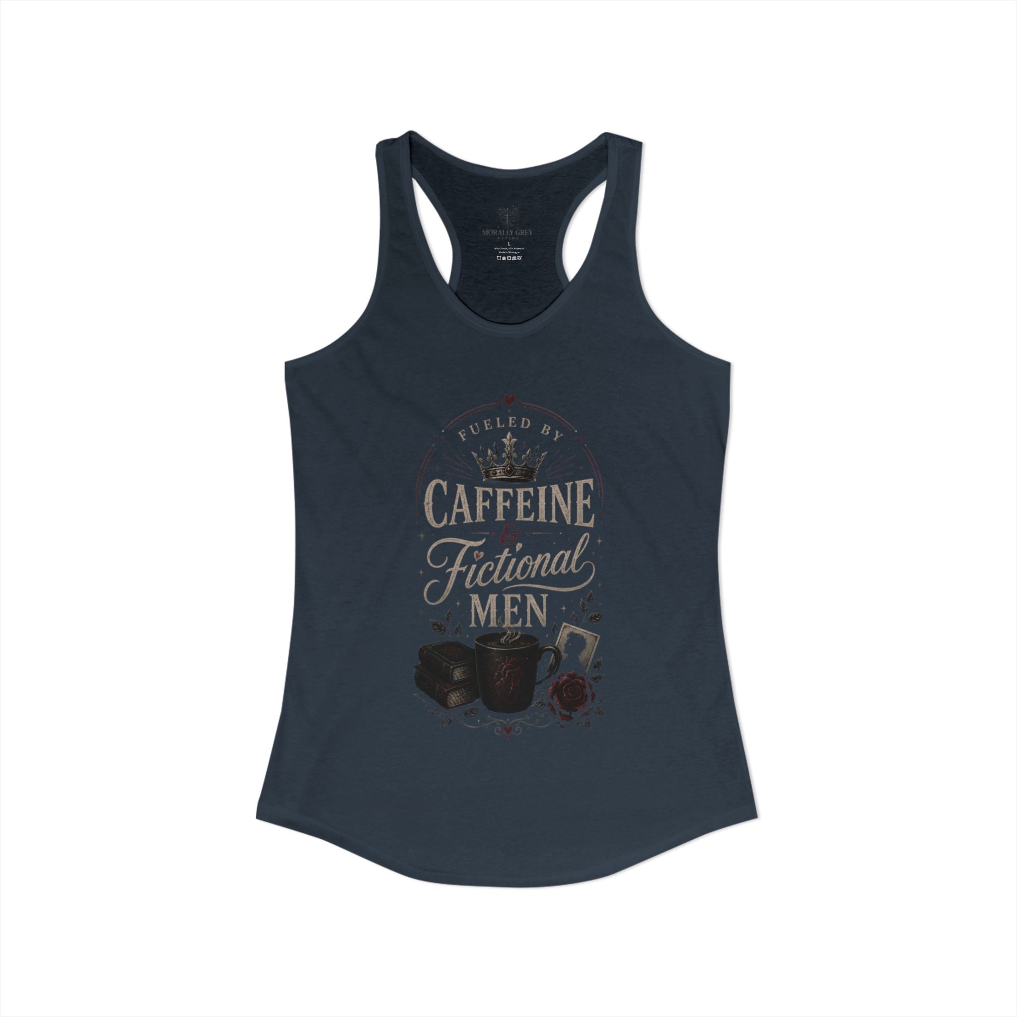Caffeine & Fictional Men Tank Top