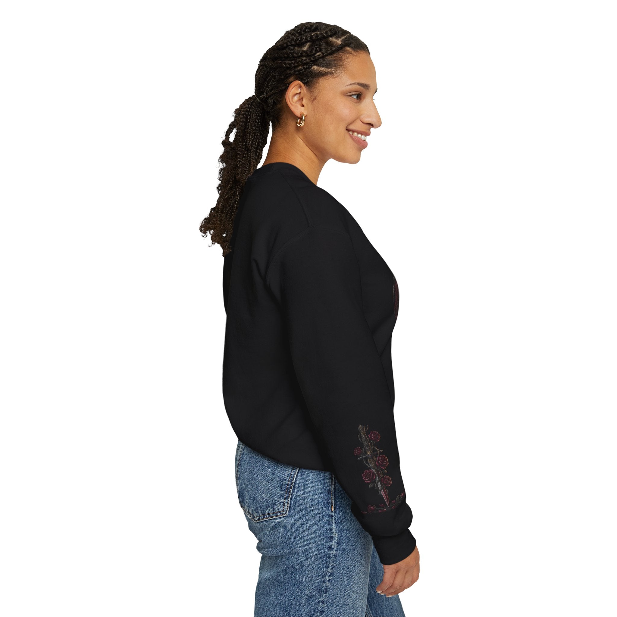 Morally Grey Because Villain Has a Point Crewneck Sweatshirt