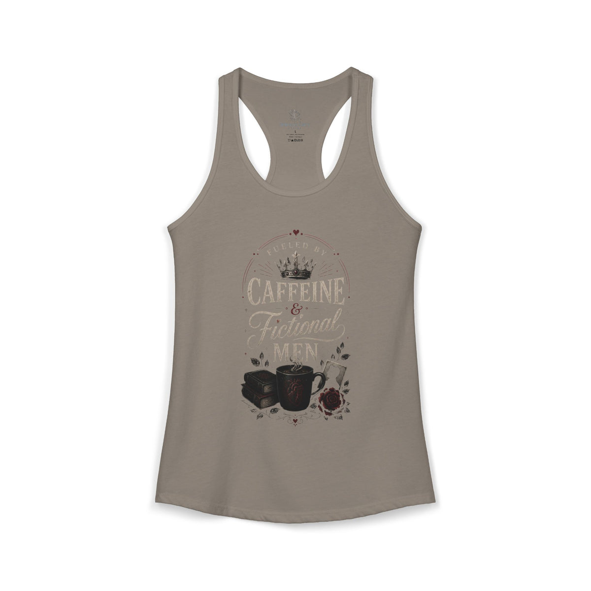 Caffeine & Fictional Men Tank Top