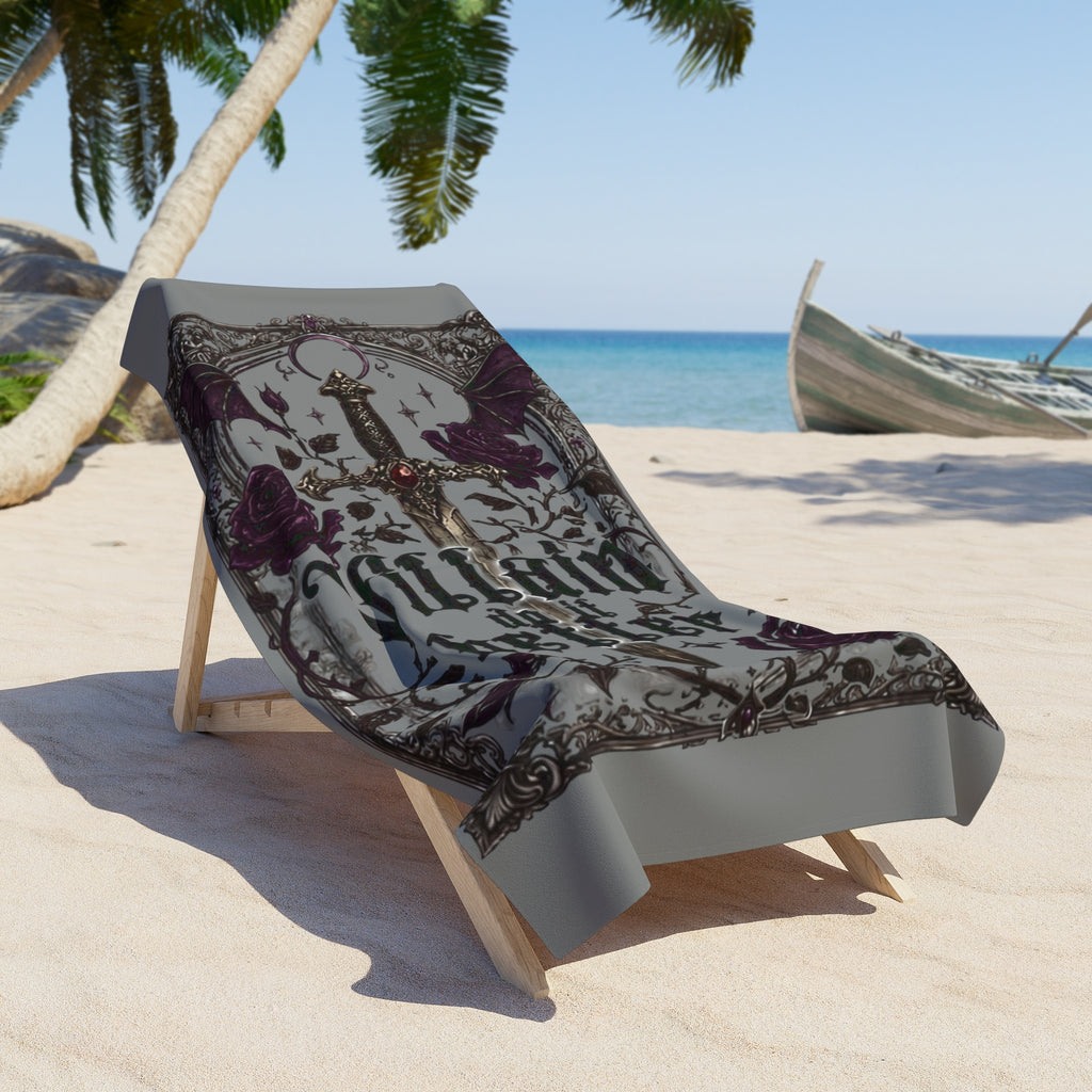 Beach Towel — Villains Do it Better