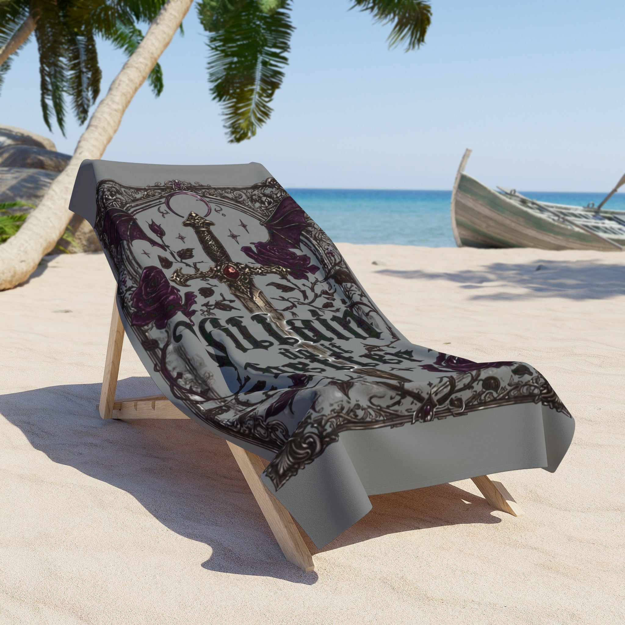 Beach Towel — Villains Do it Better