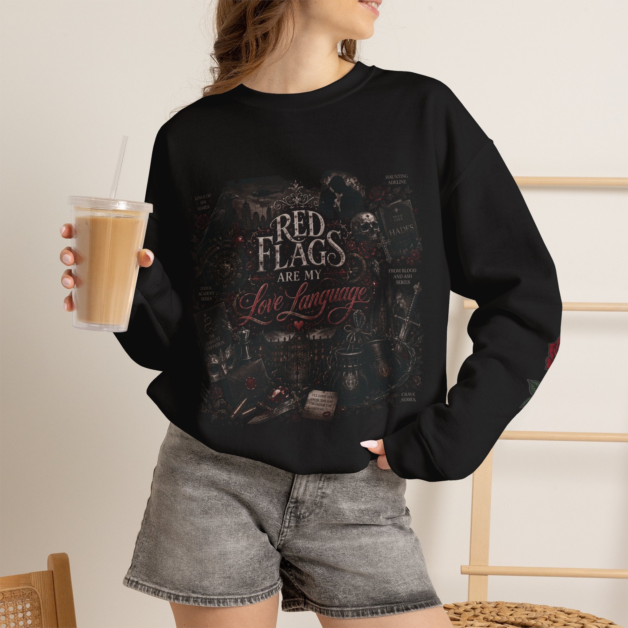 Red Flags are my Love Language - Crewneck Sweatshirt