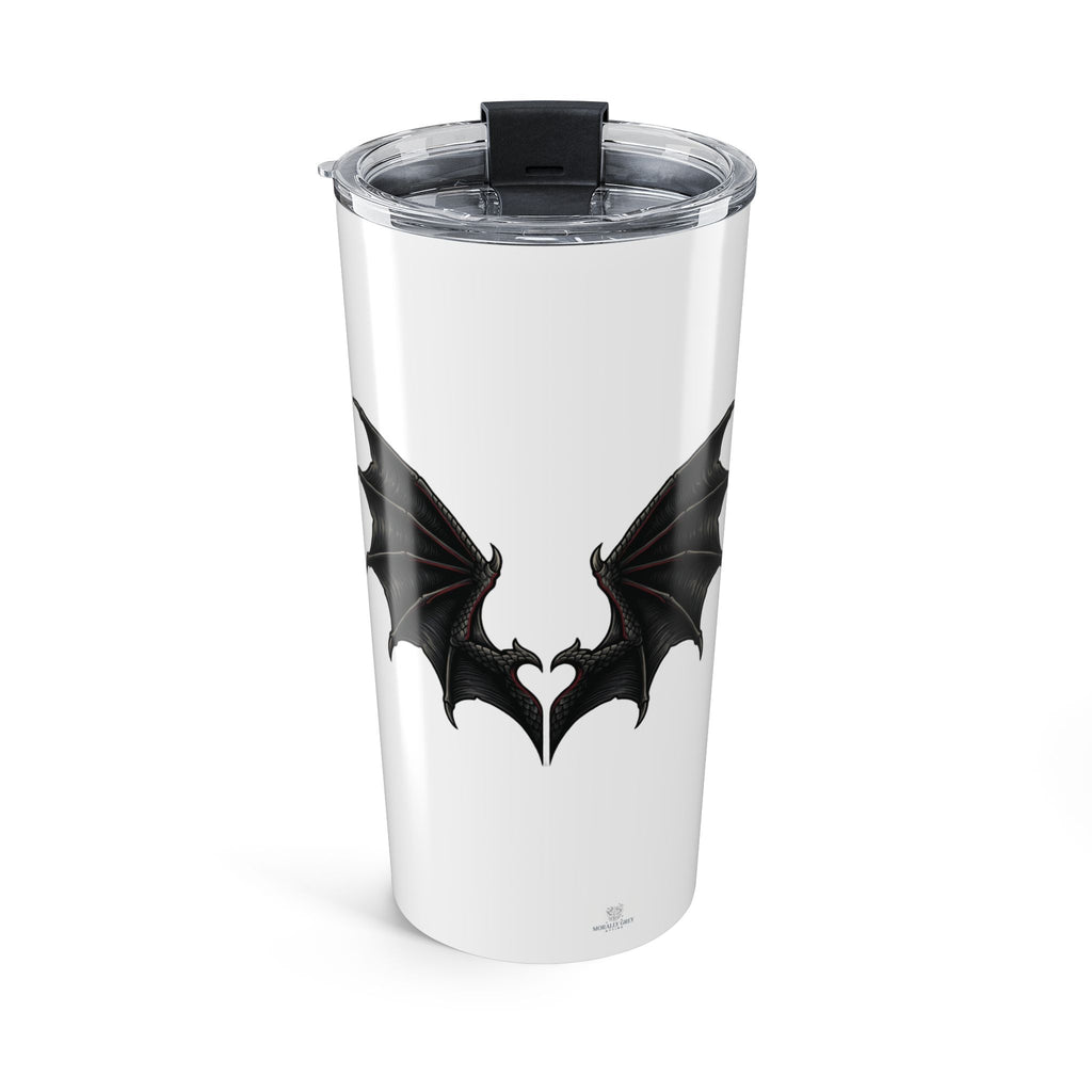20oz Tumbler — Fueled by Caffeine & Fictional Men