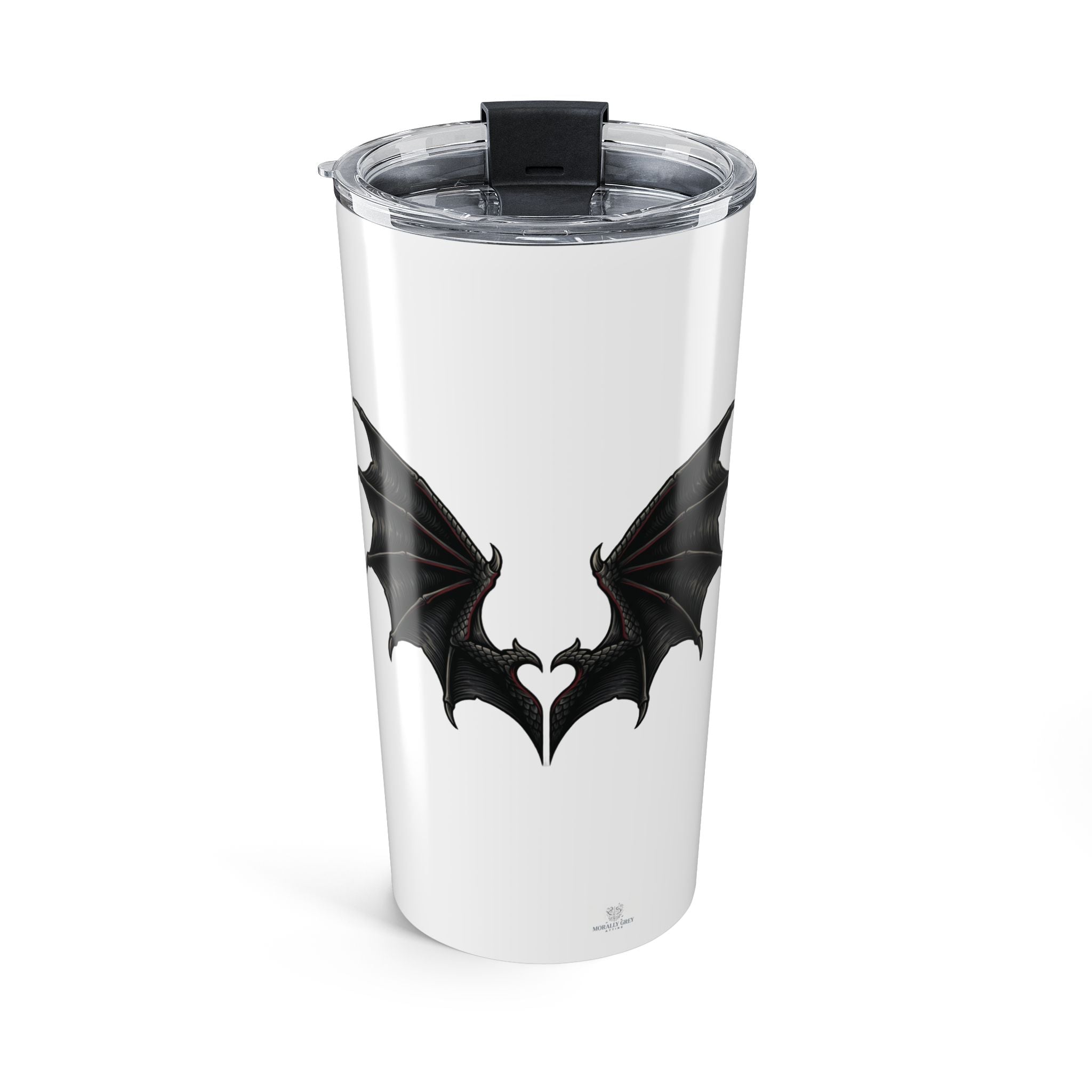 20oz Tumbler — Fueled by Caffeine & Fictional Men