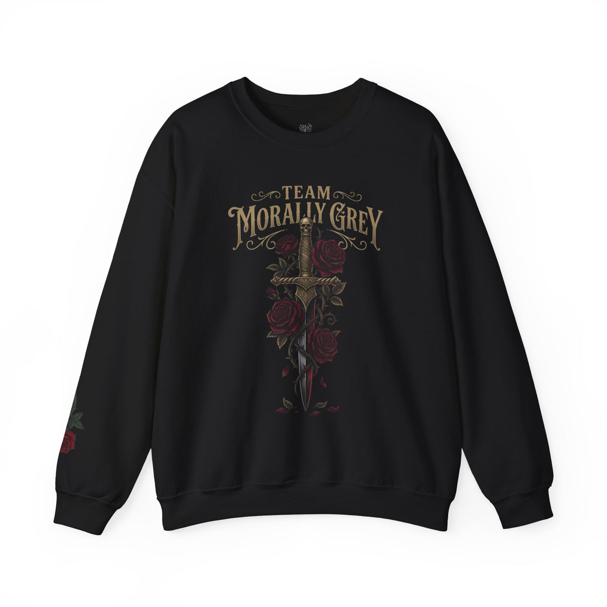 Team Morally Grey Crewneck Sweater