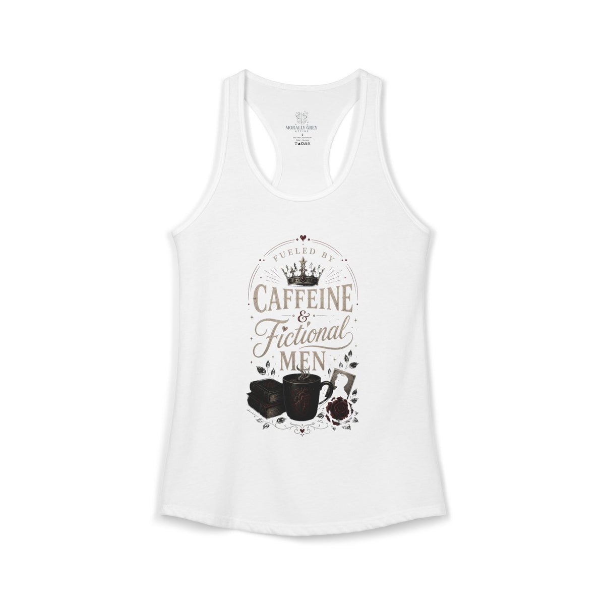 Caffeine & Fictional Men Tank Top