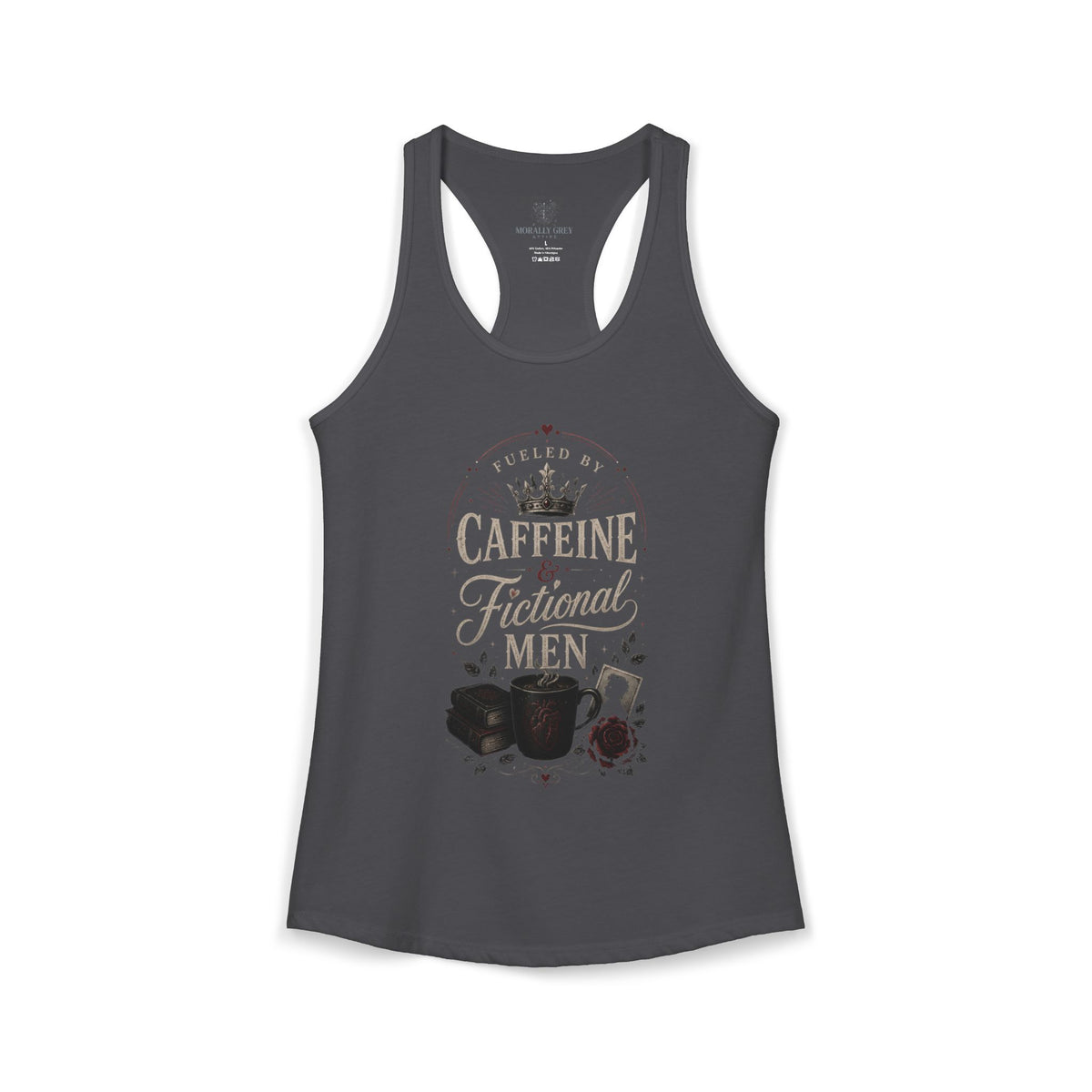 Caffeine & Fictional Men Tank Top