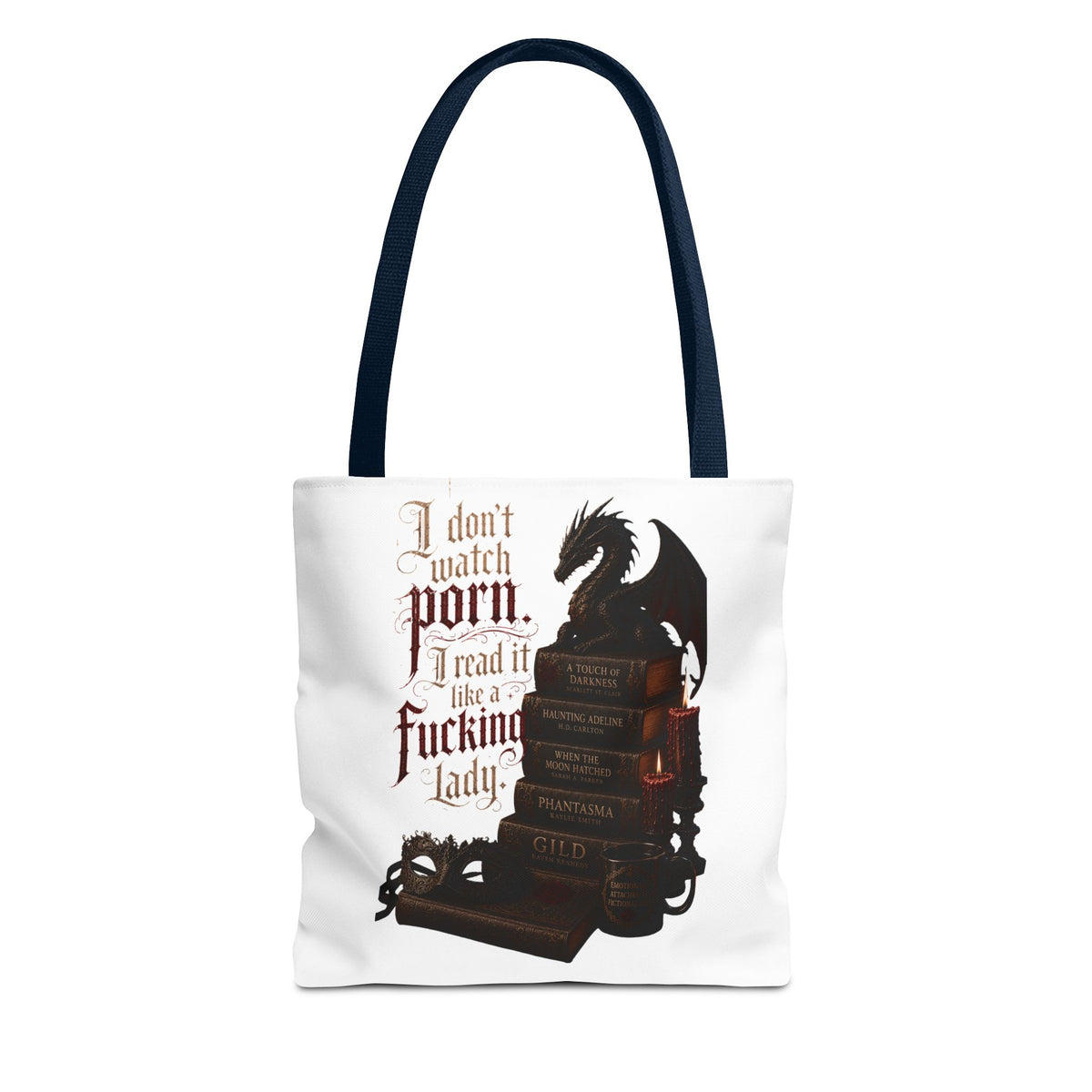 Tote — "I don't watch porn. I read it like a fucking lady."