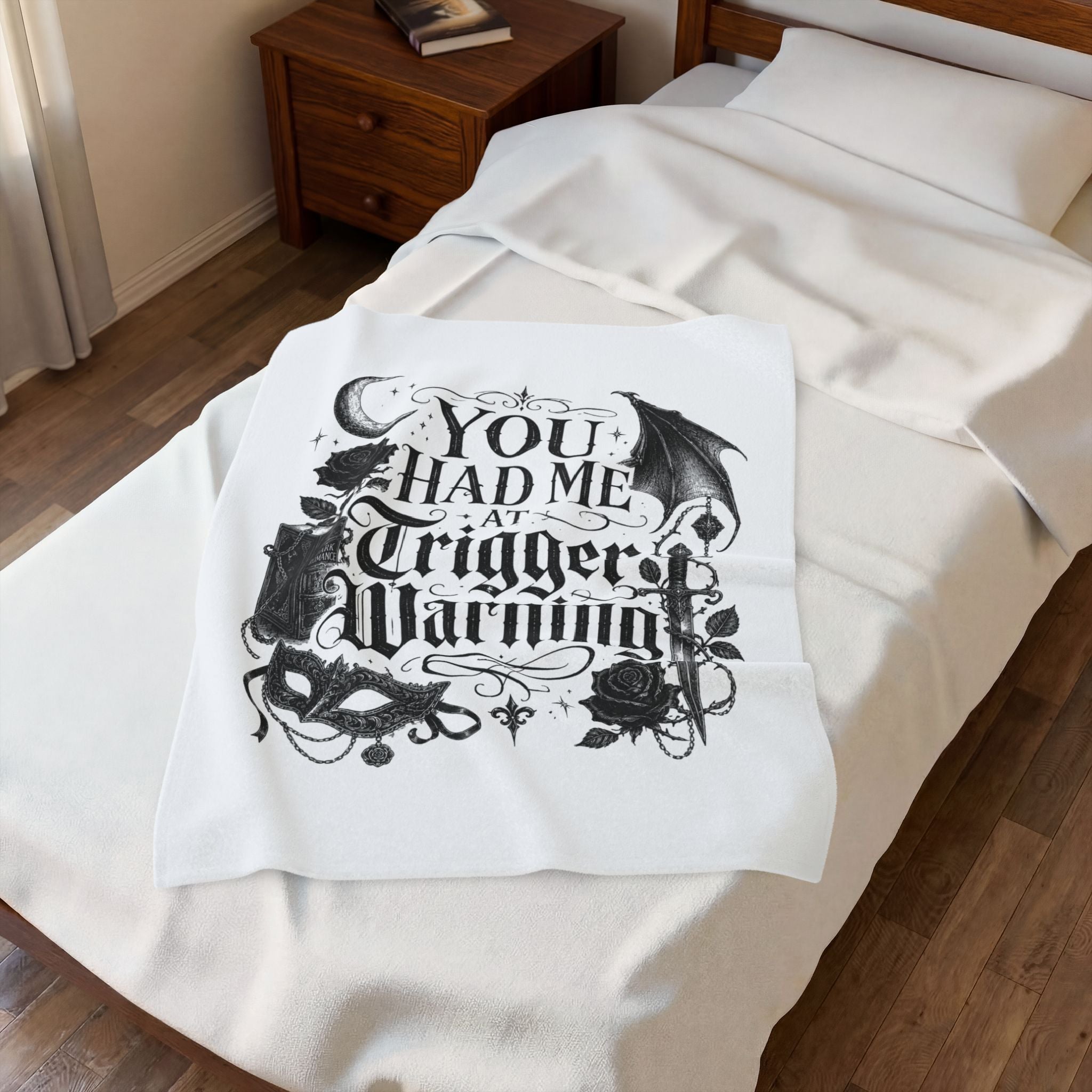 "You Had Me at Trigger Warning" (30x40)"   (50x60)"   (60x80)"