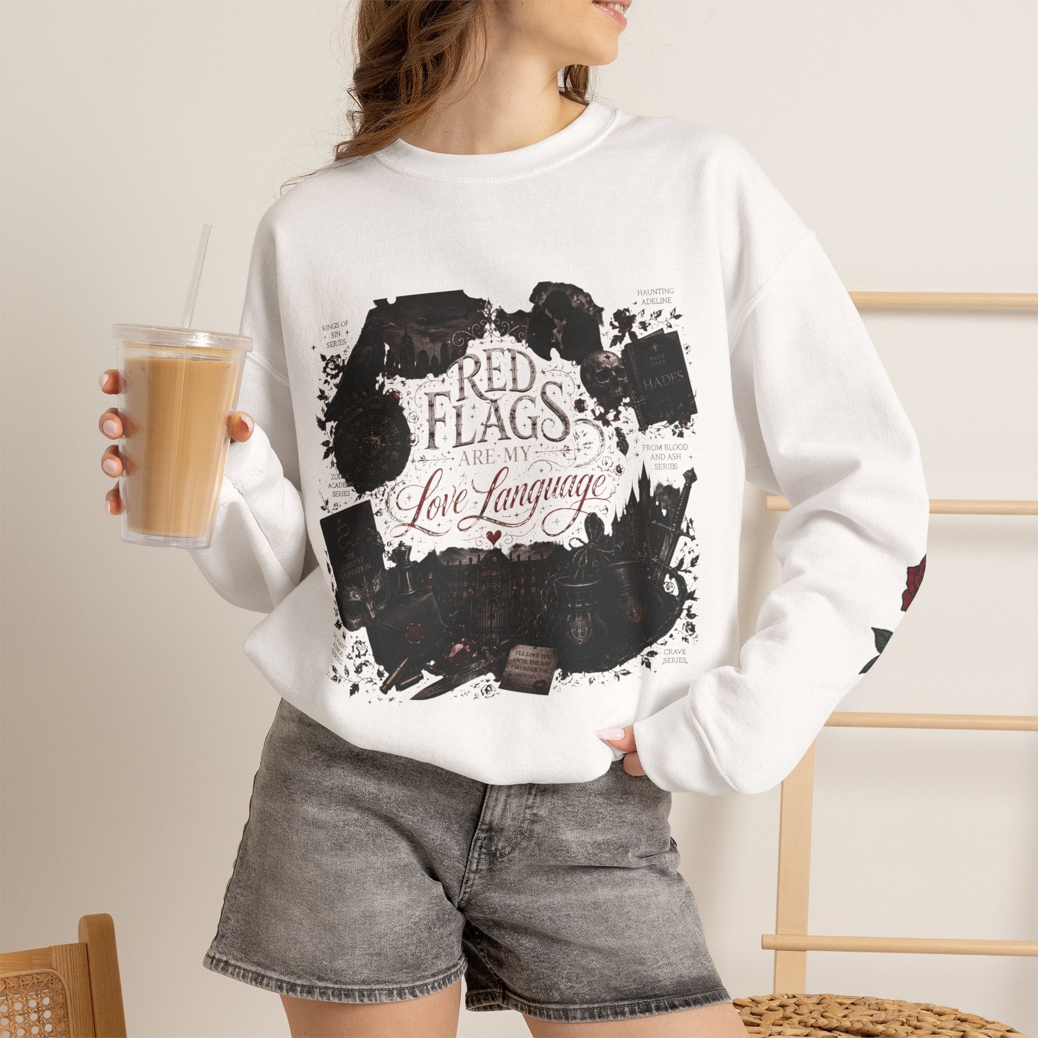 Red Flags are my Love Language - Crewneck Sweatshirt