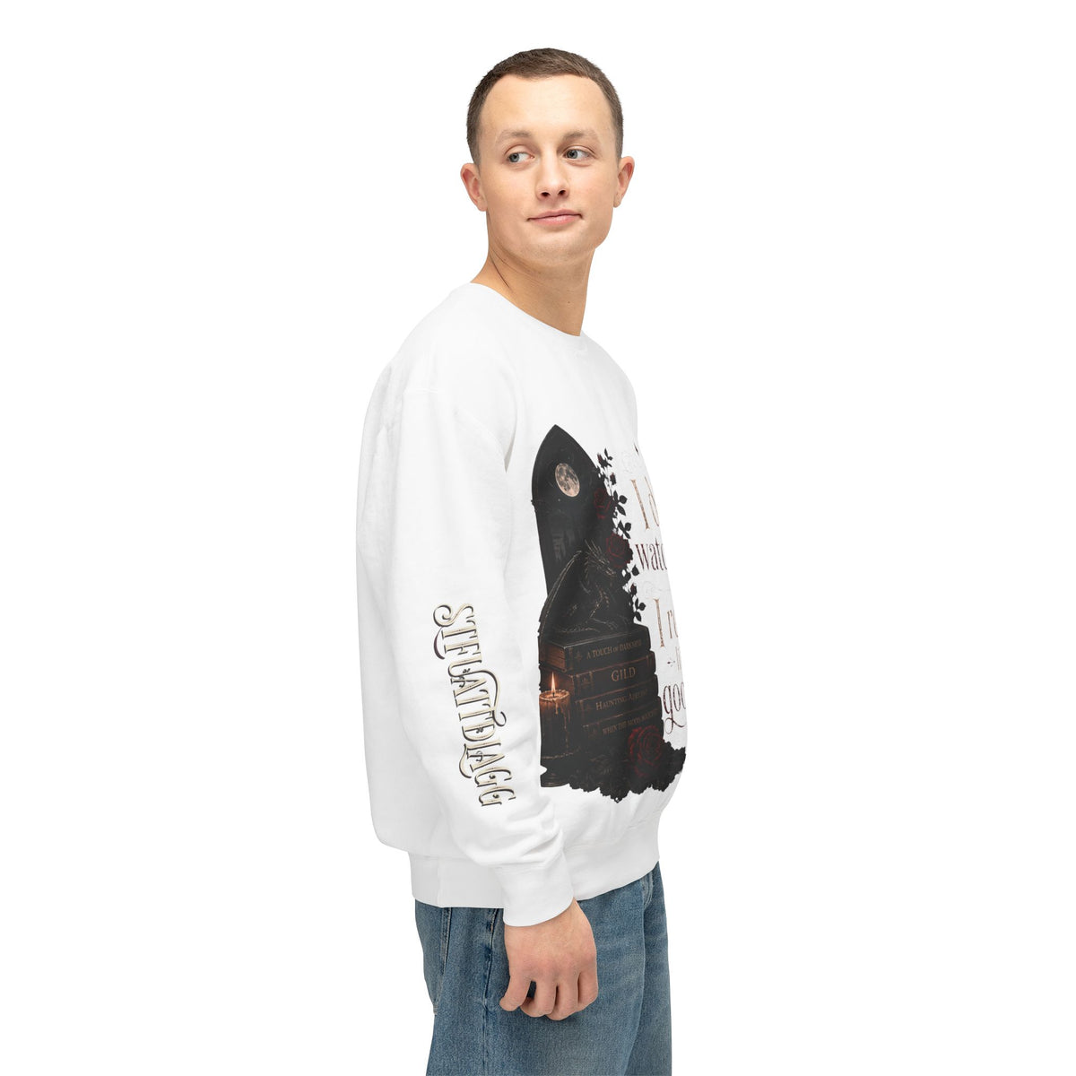 “I don’t watch porn. I read it like a good girl.” Sweater