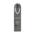 Coffee & Morally Grey Bookmark – Gothic Rose Metal Bookmarker