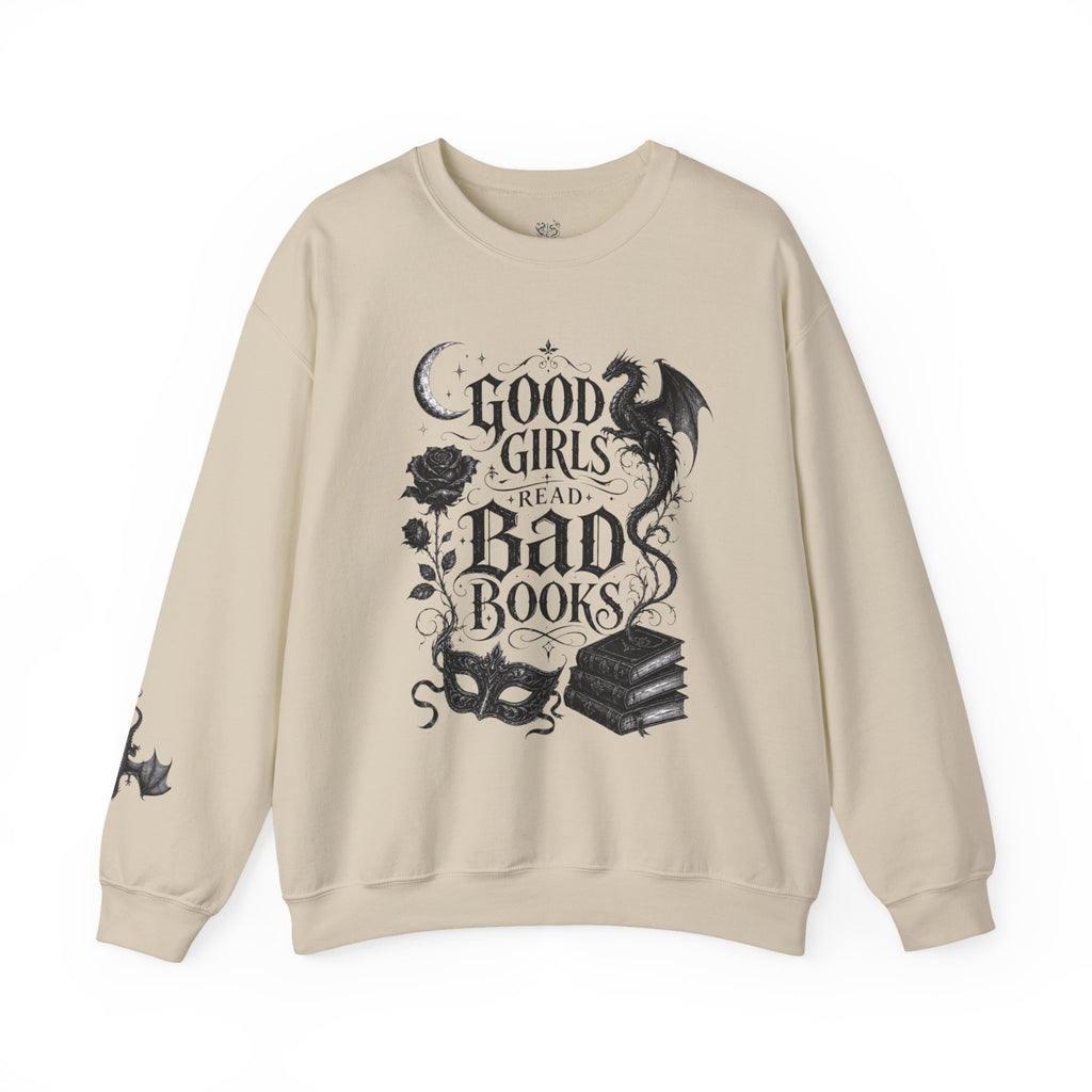 "Good Girls Read Bad Books" Crewneck