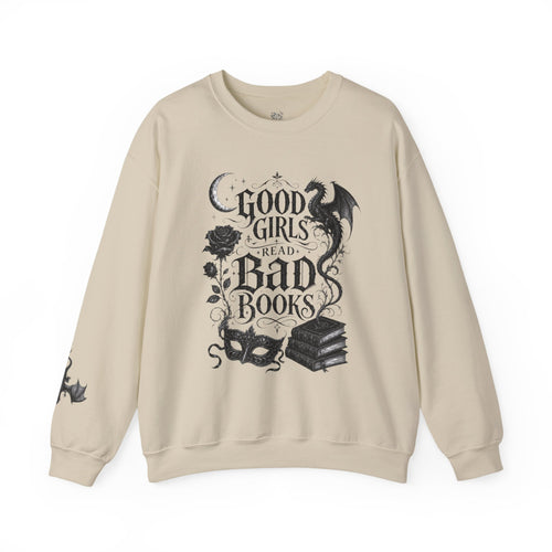 "Good Girls Read Bad Books" Crewneck